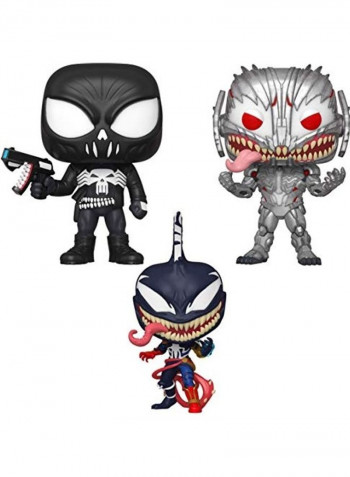 3-Piece Venom Collectors Figures 7x10inch