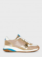 Makenna Low Top Sneaker Gold