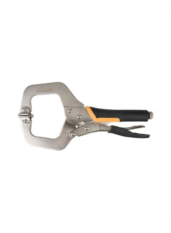 Pocket-Hole Jig Clamp Black/Silver 2x17x35centimeter