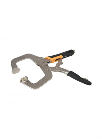 Pocket-Hole Jig Clamp Black/Silver 2x17x35centimeter
