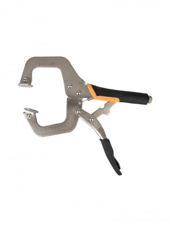 Pocket-Hole Jig Clamp Black/Silver 2x17x35centimeter