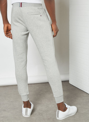 Logo Leg Fleece Joggers Medium Grey Heather