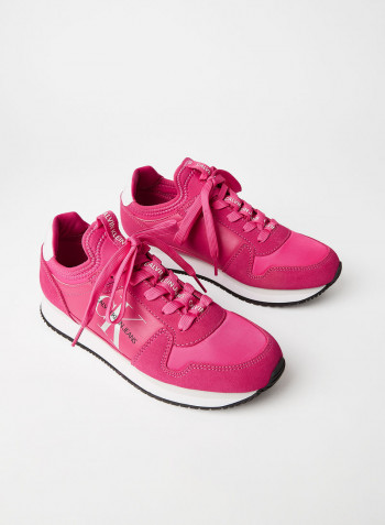 Suede Sneakers Party Pink