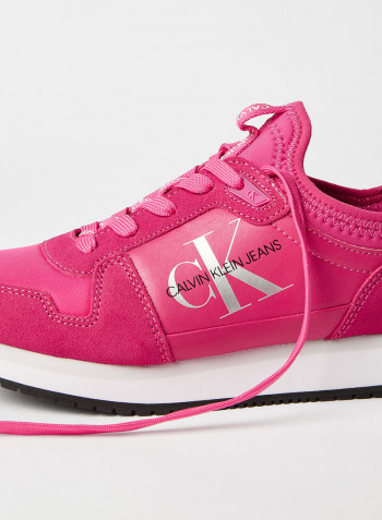 Suede Sneakers Party Pink