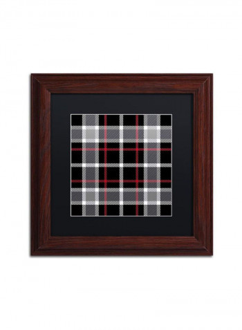 Group 05 A Wooden Framed Wall Art Multicolour 11 x 11inch