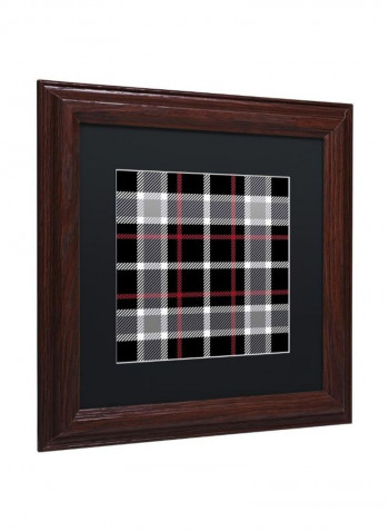 Group 05 A Wooden Framed Wall Art Multicolour 11 x 11inch