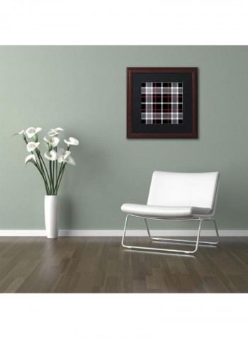 Group 05 A Wooden Framed Wall Art Multicolour 11 x 11inch