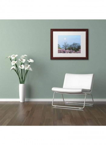 Speaking Canvas Wall Art Grey/White 14 x 19inch