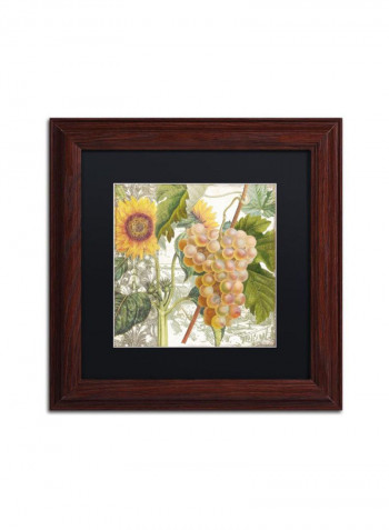 Dolcetto IV Wooden Framed Wall Art Multicolour 11 x 11inch