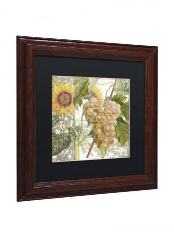 Dolcetto IV Wooden Framed Wall Art Multicolour 11 x 11inch