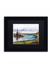 Friday Evening Framed Wall Art Multicolour 11 x 14inch