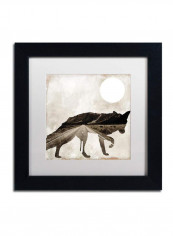 Going Wild II Framed Wall Art Multicolour 11 x 11inch