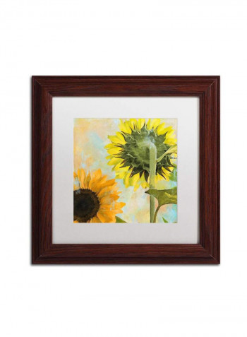 Soleil Ii Framed Wall Art Multicolour 11 x 11inch