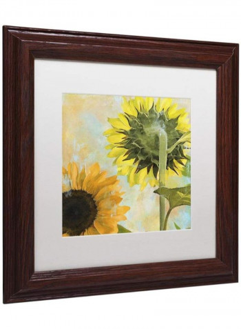 Soleil Ii Framed Wall Art Multicolour 11 x 11inch