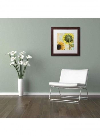 Soleil Ii Framed Wall Art Multicolour 11 x 11inch