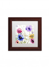 Summer Diary Ii Framed Wall Art Multicolour 11 x 11inch
