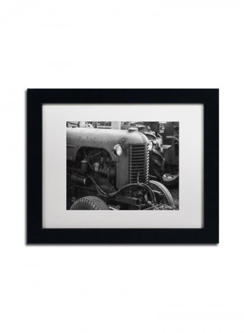 Case 2 Framed Wall Art Grey 11 x 14inch