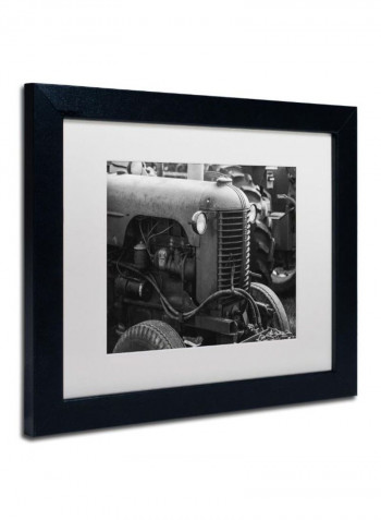 Case 2 Framed Wall Art Grey 11 x 14inch