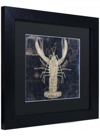 Maritime Blues Ii Wall Art Multicolour 11 x 11inch