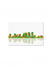 Sydney Australia Skyline Ii Canvas Wall Art Multicolour 16 x 24inch