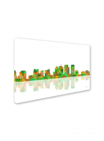 Sydney Australia Skyline Ii Canvas Wall Art Multicolour 16 x 24inch