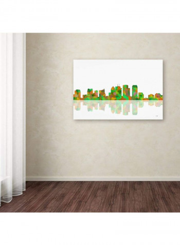 Sydney Australia Skyline Ii Canvas Wall Art Multicolour 16 x 24inch