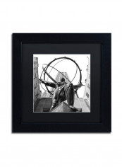 Atlas Rockefeller Center Acrylic Art Black/White 11 x 11inch