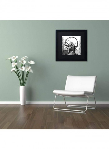 Atlas Rockefeller Center Acrylic Art Black/White 11 x 11inch