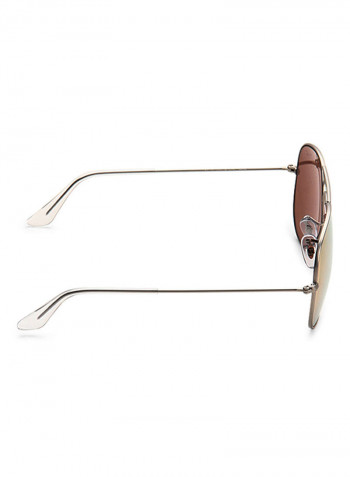 Full Rim Pilot Sunglasses - Lens Size: 58 mm