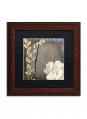 India I Wooden Framed Wall Art Multicolour 11 x 11inch