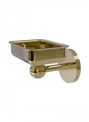 Skyline Collection Wall Mounted Soap Dish Gold