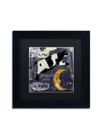 Childhood I Framed Wall Art Multicolour 11 x 11inch