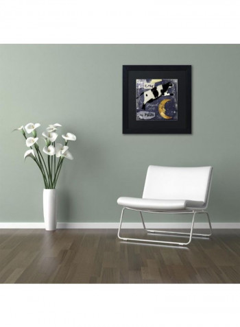 Childhood I Framed Wall Art Multicolour 11 x 11inch