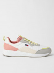 Knit Panel Sneakers Sterling Grey