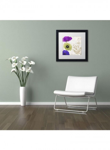 Love Notes Ii Wall Art Multicolour 11 x 11inch