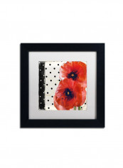 Sasha Ii Wooden Framed Wall Art Multicolour 11 x 11inch