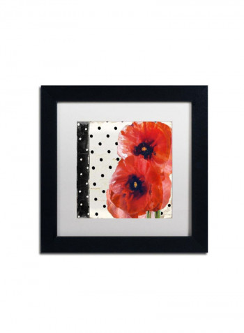 Sasha Ii Wooden Framed Wall Art Multicolour 11 x 11inch