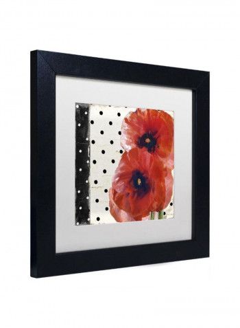 Sasha Ii Wooden Framed Wall Art Multicolour 11 x 11inch