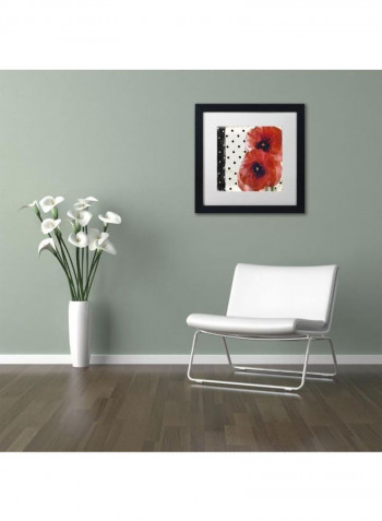 Sasha Ii Wooden Framed Wall Art Multicolour 11 x 11inch
