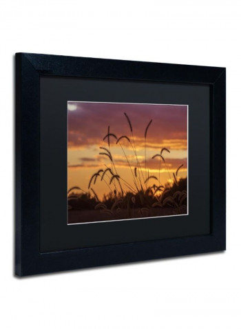 Weeds Acrylic Wall Art Multicolour 11 x 14inch