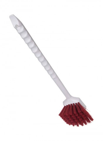 Sparta Utility Scrub Brush White/Red 20x3inch