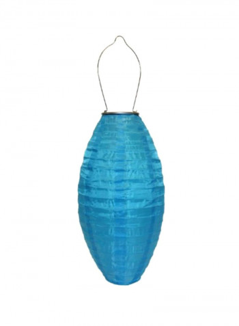 Led Outdoor Solar Lantern Blue 7x15x7inch