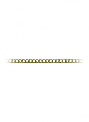 Metallic Chain Trim Gold
