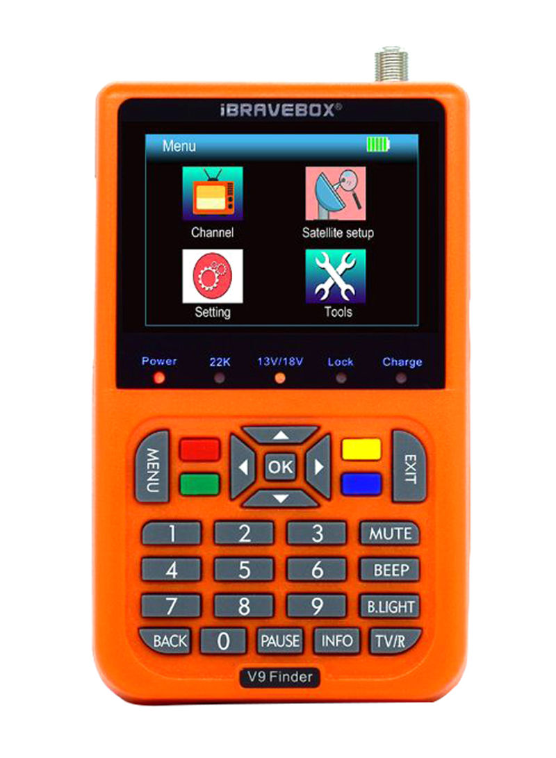 Digital Satellite Signal Finder Orange 3.5inch
