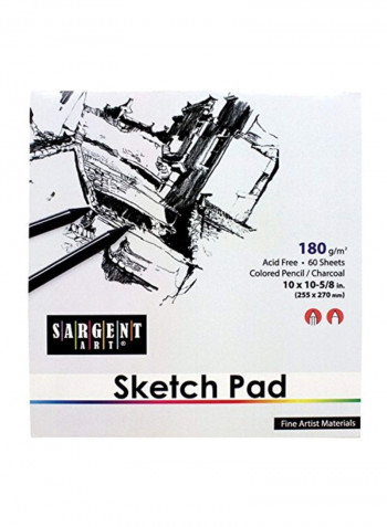 Sketch Pad White/Black