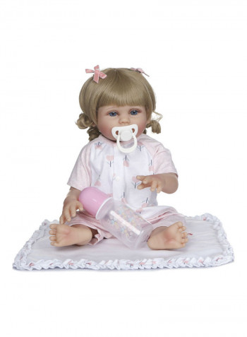 Silicone Baby Doll 47cm