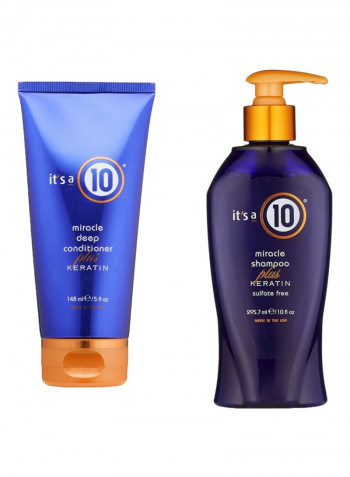 2-Piece Miracle Shampoo And Conditioner Set