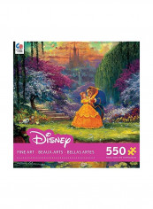 550-Piece Disney Fine Art Beauty And The Beast Garden Waltz Jigsaw Puzzle 2318-1