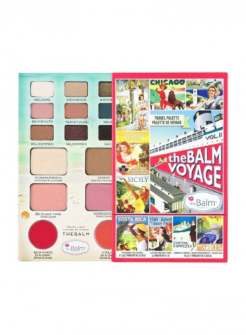 Voyage Vol. 2 Face Palette Pink/Beige/Brown