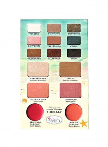 Voyage Vol. 2 Face Palette Pink/Beige/Brown